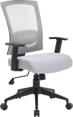 Boss Mesh Back Task Chair, Gray (B6706-GY)