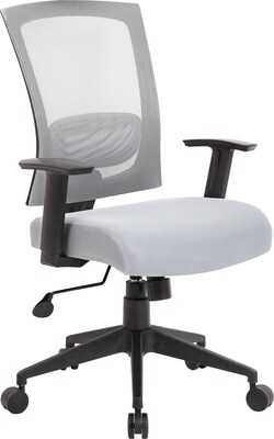 Boss Mesh Back Task Chair, Gray (B6706-GY)