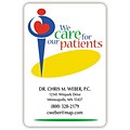 Medical Arts Press® 2x3 Glossy Full-Color Generic Magnets; We Care For Our Patients