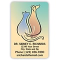 Medical Arts Press® 2x3 Glossy Full-Color Veterinary Magnets; Dog and Cat Backs
