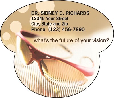 Medical Arts Press® Eye Care Die-Cut Magnets; 3x2-1/2, Whats the Future of Your Vision?