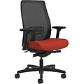 HON® Endorse Mid-Back Task Chair, Mesh/Fabric, Poppy, Seat: 19 1/2W x 14 3/4 - 17 3/4D, Back: 19 1/4W x 24 1/2H