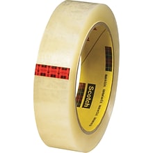 Scotch Transparent Tape, 1 x 2592, 3 Core, Clear