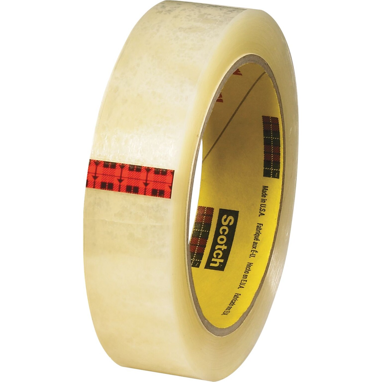 Scotch Transparent Clear Tape, 1 x 72 yds., 3 Core, Clear (600-1-72)