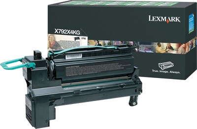 Lexmark X792X4KG Black Extra High Yield Toner Cartridge (KP9187)