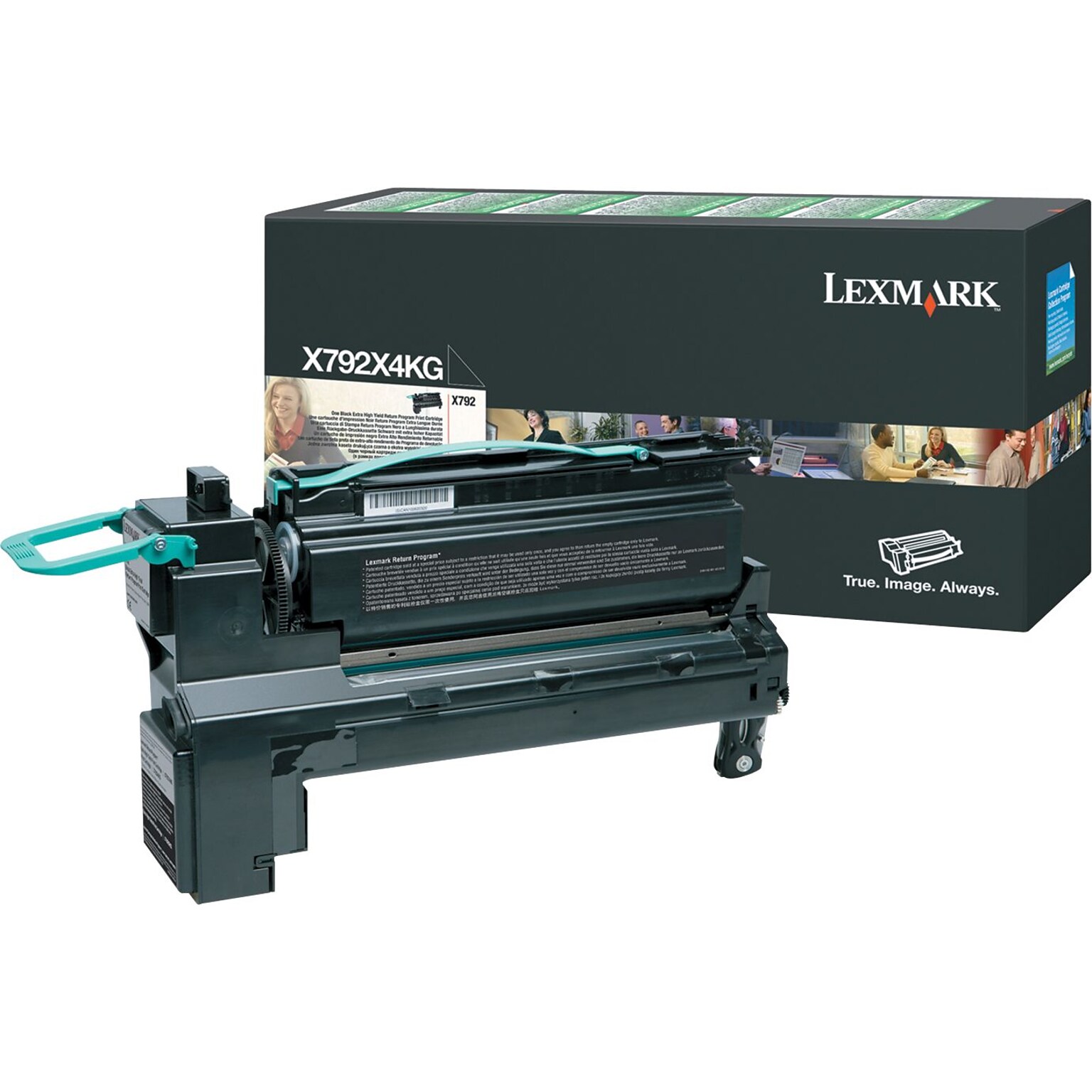 Lexmark X792X4KG Black Extra High Yield Toner Cartridge (KP9187)