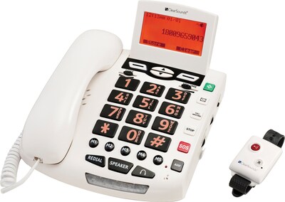 ClearSounds® Corded Phones, CSC600ER UltraClear™ Amplifying Emergency Connect Speakerphone