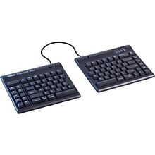 Kinesis Freestyle2 Blue Multichannel for Mac Wireless Keyboard, Black (KB800MB-BT)