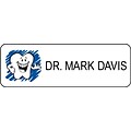 Medical Arts Press® Dental Designer Name Badges; Standard, Smile Team®