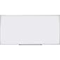 U Brands Melamine Dry Erase Whiteboard, 95" x 47", Silver Aluminum Frame (064U00-01)