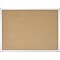 U Brands Cork Bulletin Board, 23 x 17, Silver Aluminum Frame