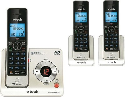 VTech LS6425-3 Handset Answering System with Caller ID/Call Waiting