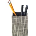 Quill Brand® Cloth Pencil Cup, Gray