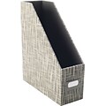 Quill Brand® Cloth Magazine File, Gray