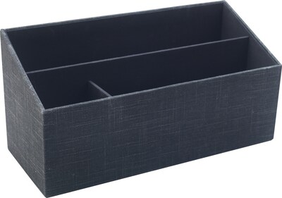 Quill Brand® Cloth Desk Valet, Charcoal