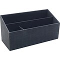 Quill Brand® Cloth Desk Valet, Charcoal