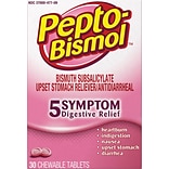 Peptol-Bismol 30 Chewable Tablets/Box