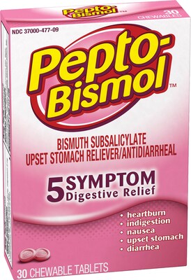 Pepto-Bismol™ Chewable Tablets; Original, 30/Box