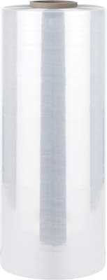 18 x 2000 60 Gauge Cast Stretch Wrap, Clear, 4/Carton (HF152180000)