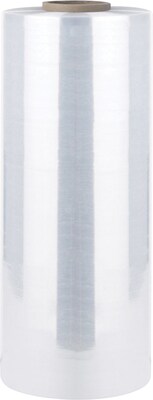 12 x 1500 80 Gauge Cast Stretch Wrap, Clear, 4/Carton (HF203120000)