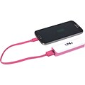 UNU Enerpak Micro 2800mAh USB External Battery Pack - White / Pink
