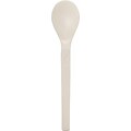 NatureHouse® CPLAWare® Compostable Cutlery, Spoon, Crystalized Ingeo® PLA Corn Resin, White, 1000/Carton (NAHRP06)