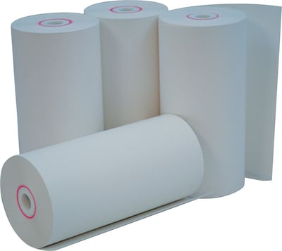 Staples® Handheld/Mobile Printer Thermal Paper Rolls, INTERMEC PB40, PB41, PW40, 1-Ply, 4 3/8 x 115