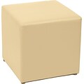 Alera® WE Series Bench, Cube, Almond