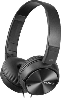 Sony Noise Canceling Over Ear Headphones, Black
