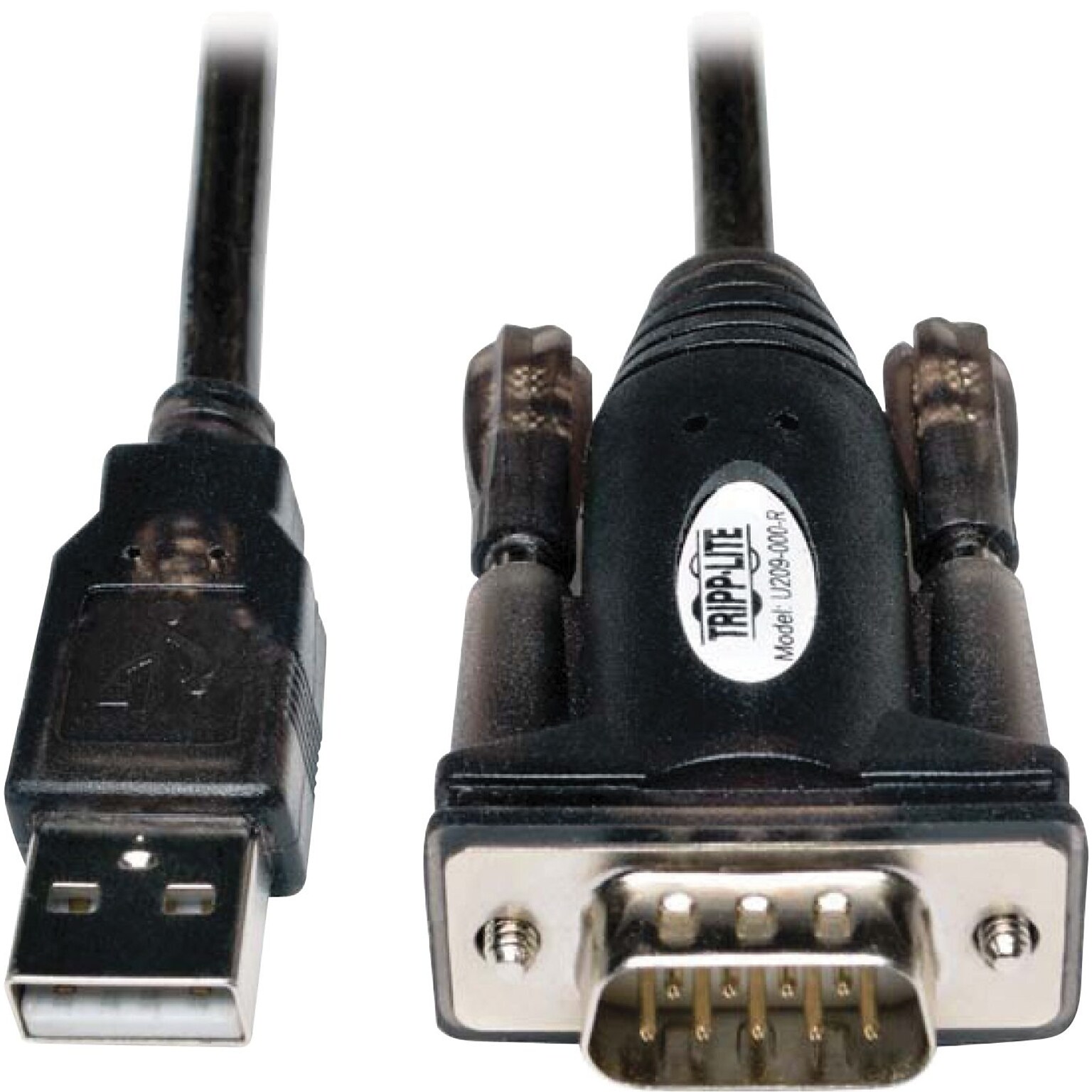 Tripp Lite USB to Serial Adapter, 5-ft.