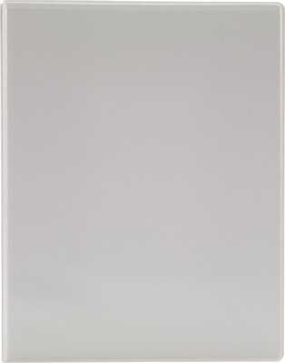 Staples® Economy 1 3 Ring Mini Binder, White (26644)