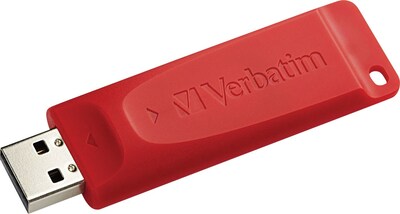 Verbatim Store n Go 95507 8GB USB 2.0 Flash Drive, Red
