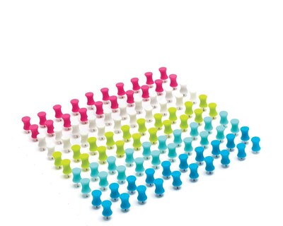 Poppin Assorted Box of Push Pins