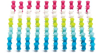 Poppin Assorted Box of Push Pins