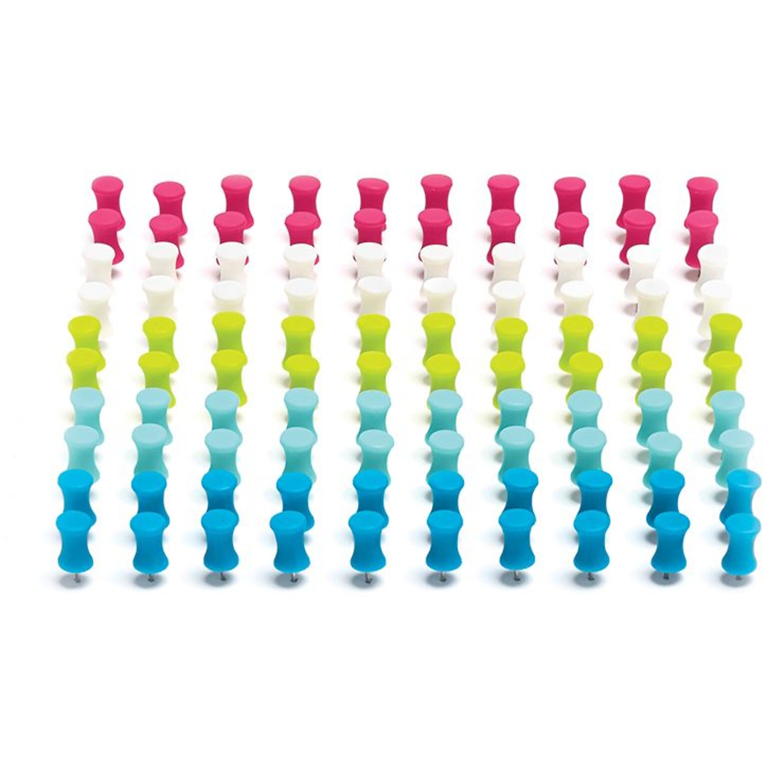 Poppin Assorted Box of Push Pins