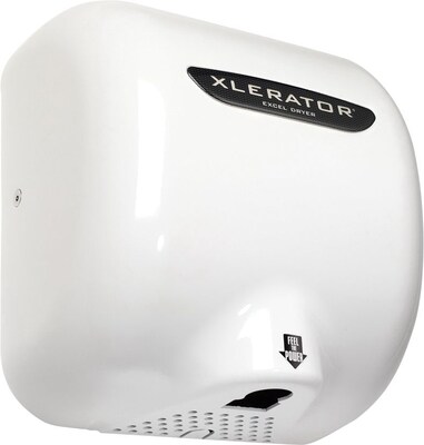 XLERATOR® XL-BW 110-120V Hand Dryer, White Thermoset Resin Cover