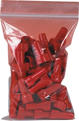 12W x 12L Reclosable Poly Bag, 2.0 Mil, 1000/Carton (PB3665)