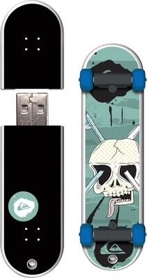 EP Memory® Skateboard Flash Drive; 16GB, QS Blunt Force
