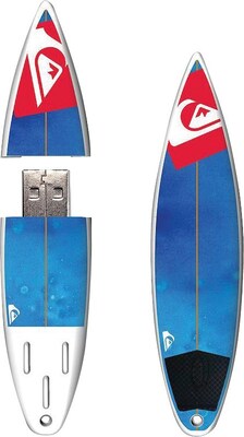 EP Memory® Surfboard Flash Drive; 8GB, QS Sea Salt
