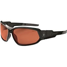 Ergodyne Skullerz® Loki-PZ Safety Glasses, Black/Polarized Copper, Anti-Scratch/Fog