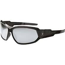 Ergodyne Skullerz® Loki Safety Glasses, Black, Anti-Scratch/Fog