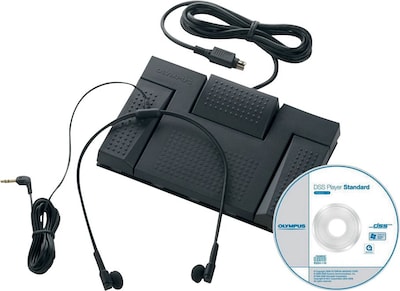 Olympus® AS-2400 Complete Digital Transcription Kit For Digital Recorders