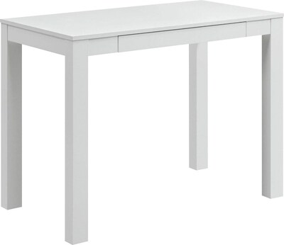 Ameriwood Home Parsons 39"W Desk with Drawer, White (9178096)