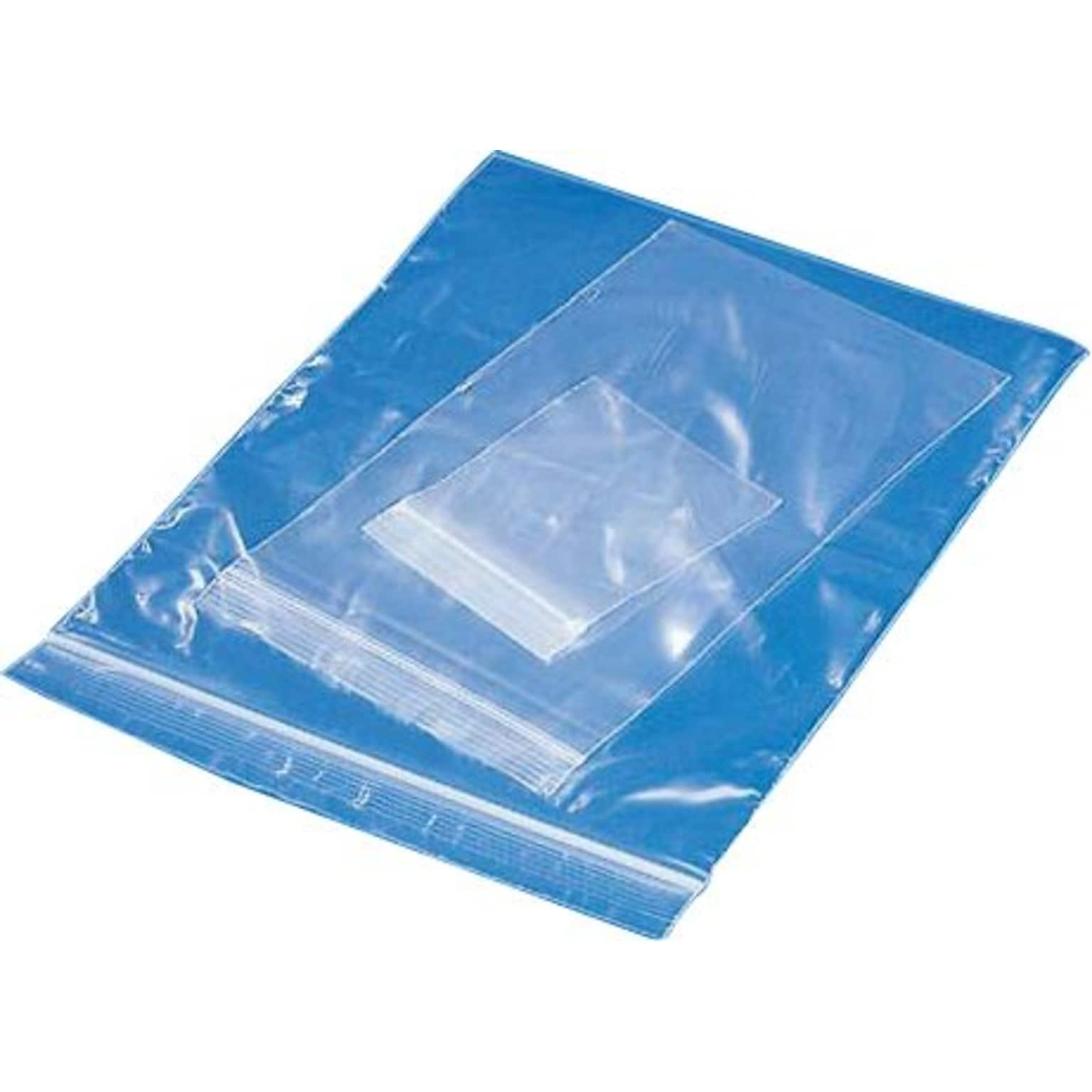 5 x 12 Reclosable Poly Bags, 2 Mil, Clear, 1000/Carton (PB3595)