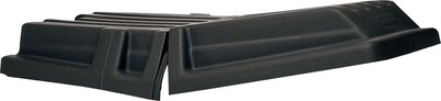 Rubbermaid® Commercial Hinged Dome Tilt Truck Lid, Black, 8.5 x 34 x 69.5