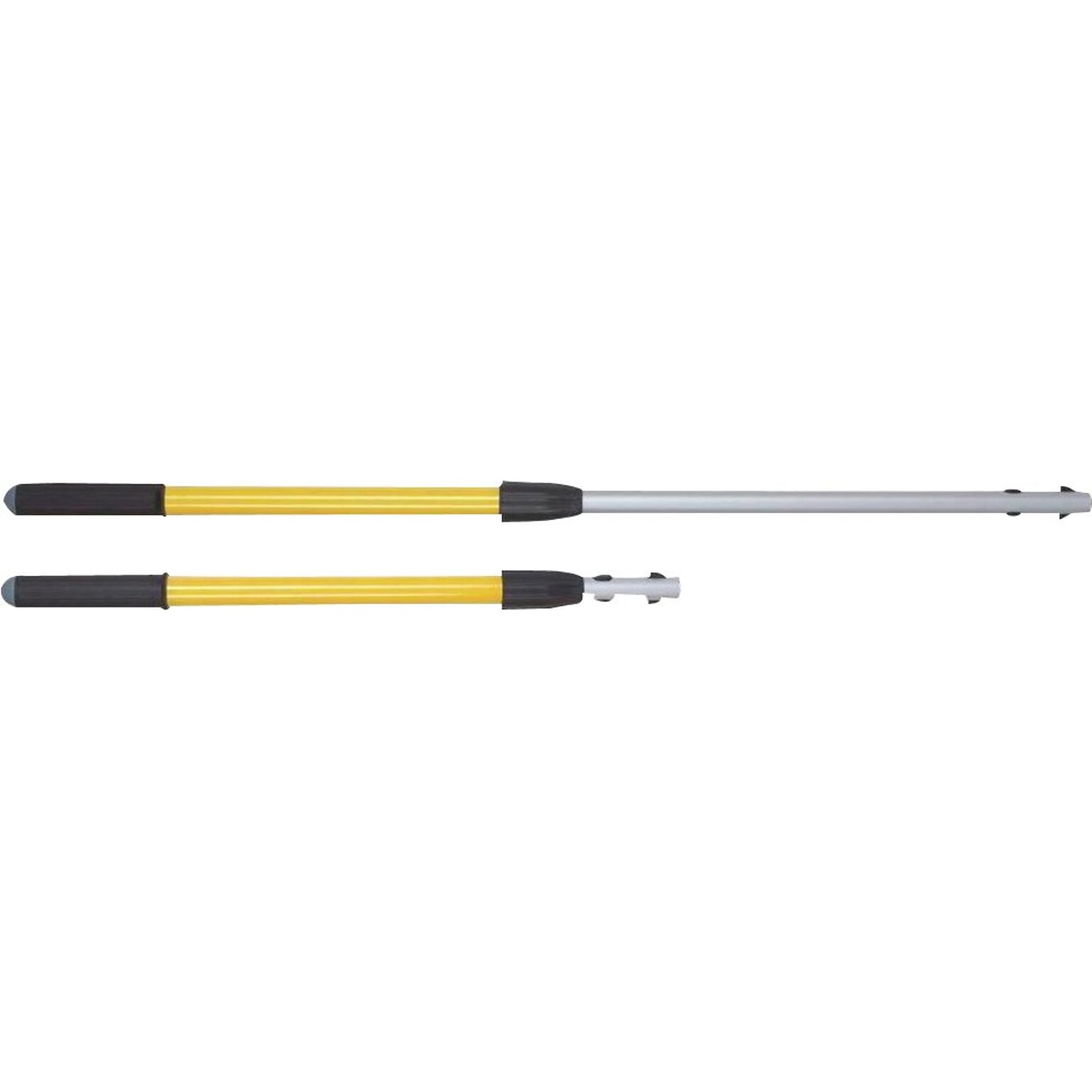 Rubbermaid Hygen Quick-Connect Extension Handle, 20 - 40, Yellow (FGQ74500YL00)