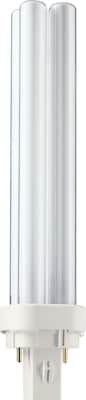 Philips Compact Fluorescent PL-C Lamp, 26 Watts, 2-Pin, Cool White, 10PK