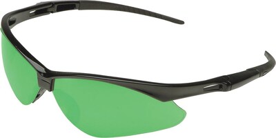 Jackson Safety Glasses, V30 NEMESIS, Includes Neck Cord, Black
