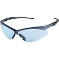 Jackson Safety® V30 NEMESIS® Wraparound Safety Glasses, Blue Frame (13819639)