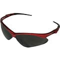 KleenGuard Nemesis Safety Eyewear, Polycarbonate, Smoke, Red (22611)